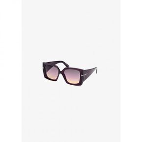 4953894 Tom Ford JACQUETTA - Sunglasses viola grigio fumo sfumato