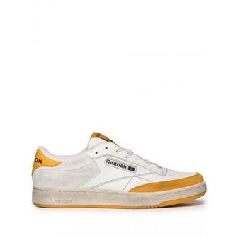 리복 남성 스니커즈 클럽 C 빈티지 레더 RMIA011C99LEA005 122 WHITEORANGE /9 338618