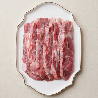  [육사모][냉동] 국내산 돼지 LA갈비 구이/찜용 500g