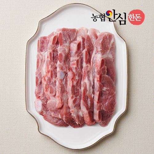 [냉동] 국내산 돼지 LA갈비 구이/찜용 500g