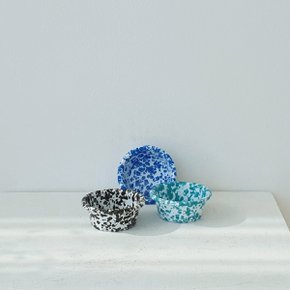법랑 마블 가벼운 캠핑접시 소스볼 D121 레미킨 1P