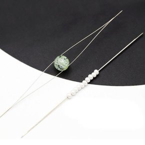 /느낌상점 비즈 공예 비딩 바늘 배바늘 키링 악세사리 만들기