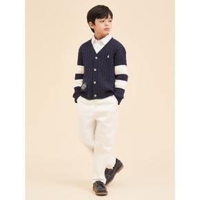 *SSG몰특가*[BEANPOLE KIDS] 세미 배기 팬츠  아이보리 (BI4121U050)