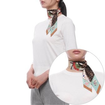 펜디 [부산점] 26SS 여성 옵티컬 랩피 실크 스카프 (FXT011 B01U F1WO3 26S)