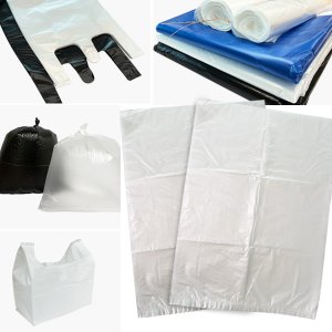 해피세일 쓰레기봉투50L(투명) 100매/평판/비닐봉투/재활용봉투