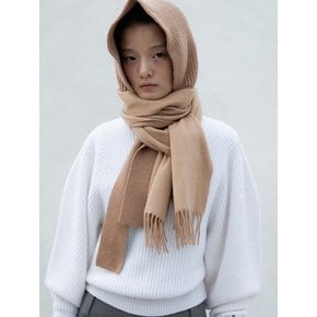 Cashmere Classic Muffler (Camel)_D7AJW24003CMX