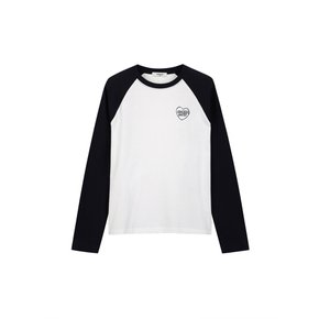 여성 20수 코튼 라글란 긴팔티 PHG 3TS2400