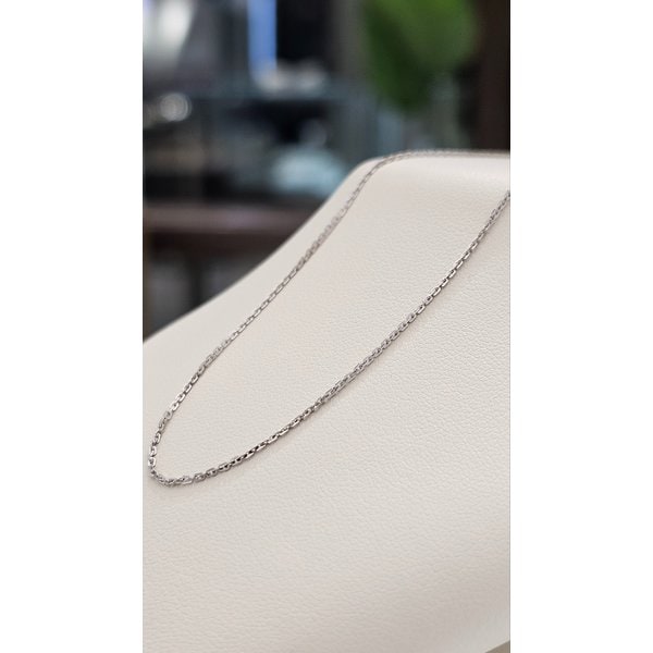 [시흥점] 리 미니(S)16인치(41m) 18K 화이트골드  체인( 381400625)