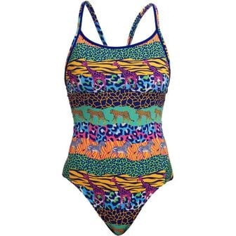  영국 펑키타 여자 수영복 Funkita Gone Wild Swimsuit for Women Chlorine-Resistant Quick-Dryi