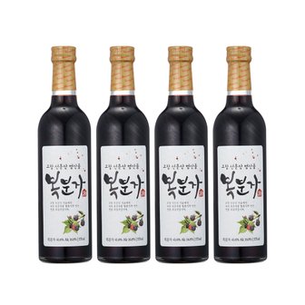  고창명산품복분자주 375ml4본