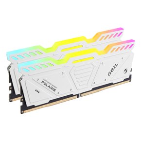 [서린공식] GeIL DDR5 5200 CL34 POLARIS RGB 화이트 패키지 32GB(16Gx2)