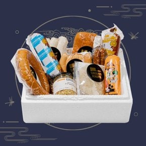 [9/16(수)순차출고][참다올]무항생제 돈육으로 만든 독일식 수제햄소시지 어반나이프 선물세트 5호