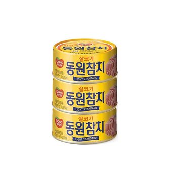 우리가락 [모닝배송][우리가락]동원참치 살코기 90g x 4캔