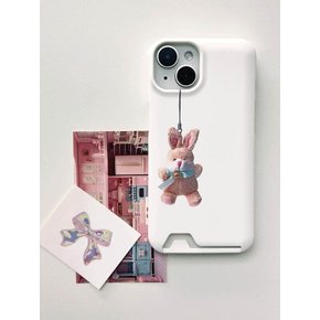 [card]Rabbit doll by my side phonecase