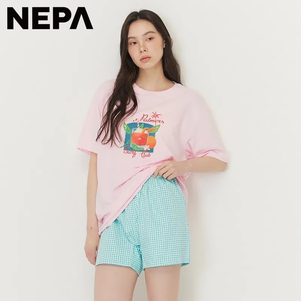 [부산점] 공용 썸머 그래픽 반팔 티셔츠 7LD5376