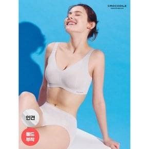 몰드부착 스트랩 감탄브라+팬티 2종세트 택1_P363307674