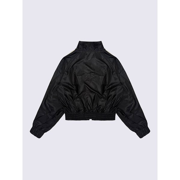 래빗 엠보더리 글리터리 점퍼 (BLACK)