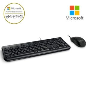 [ Microsoft 코리아 ] 마이크로소프트 유선 데스크탑 600 유선키보드+마우스 세트