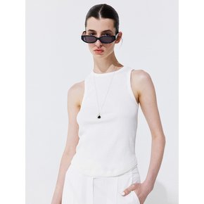 Back Cut-out Sleeveless_Ivory