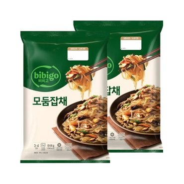 CJ제일제당 비비고 잔칫집모둠잡채 644g x2개