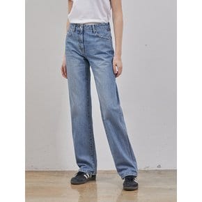 DENIM CLASSIC STRAIGHT PANTS BLUE