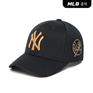 MLB [코리아공식]서클 커브캡 NY (Gold)