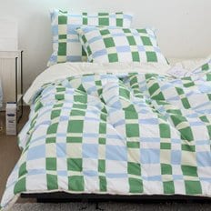 브리오 워싱 60수 면 모달 차렵이불 패드세트SS 4colors