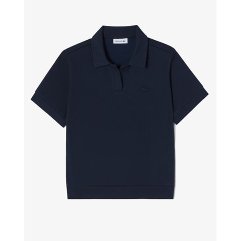 라코스테 (여성) 25SS 부클 오픈카라 폴로 PF650E-55G 166(네이비)