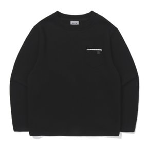 BA53TS01BK 블랙 라운드 티셔츠