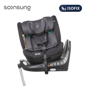 우노 올인원 아이사이즈 회전형 카시트 ISOFIX 블랙 / 선쉐이드+쿨시트