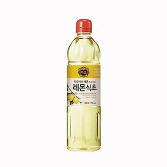  CJ 제일제당 백설 식초 레몬식초 900 ML