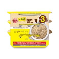 오뚜기밥 찰현미 210G x 12개