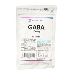 GABA (개바) 감마 아미노 부티르산 gaba100mg [휴대용] [시험용] 보충제 30 알갱이