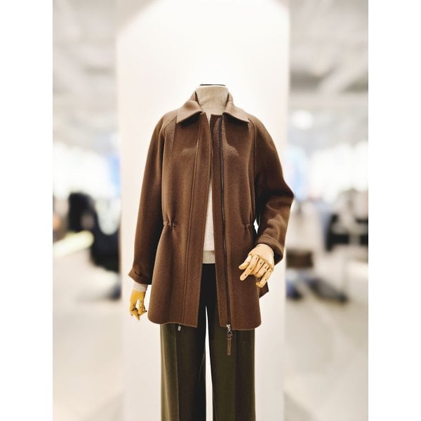 [파주점] 울 캐시미어 래글런 집업 하프 코트 CRAA0CTH41