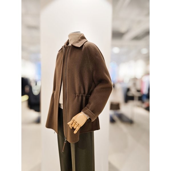[파주점] 울 캐시미어 래글런 집업 하프 코트 CRAA0CTH41
