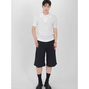 남자 이중카라 헨리넥 반팔니트 SOCET005_P432246704