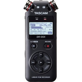 TASCAM DR-05X USB PCM USB Youtube ASMR 2496 (태스컴) 오디오 인터페이스 탑재 스테레오