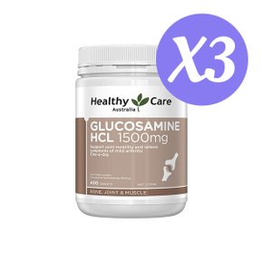 헬시케어 글루코사민 1500mg 400정X3개