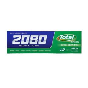 2080 시그니쳐 토탈 그린치약 125g 1개