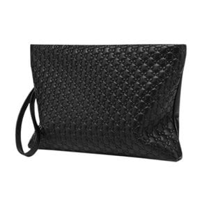 클래식 패턴 레더 클러치백 (BP102)