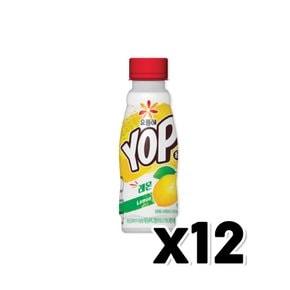 빙그레 요플레 욥 YOP 레몬 요구르트 200ml x 12개