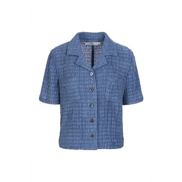 LAFEL 라펠소로브 크롭  카라 자켓 LOMJ2230