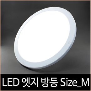 퍼스트 LED 40W 엣지 원형 방등 중 화이트 주광/주백