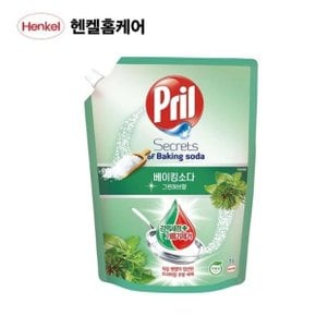 프릴 주방세제 베이킹소다 허브 리필 1000ml (WBE8FCF)