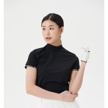 에이틴에이치 하프넥 펀칭 쿨 티셔츠