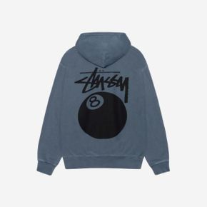 스투시 8볼 후드 피그먼트 다이드 네이비 Stussy 8 Ball Hoodie Pigment Dyed Navy