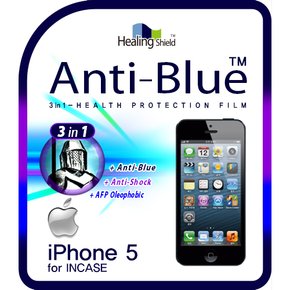 아이폰5 인케이스 3in1 블루라이트차단 필름 2매(HS140309)