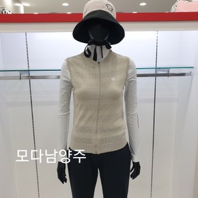 [모다남양주점/파사디] 골프 여성 여름 스카시 니트 변형  베스트 조끼 P22MKV381M