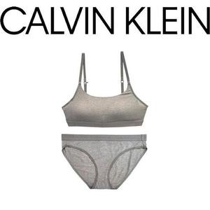 Calvin Klein Underwear 캘빈클라인 클래식 브라렛세트 QP2845 그레이