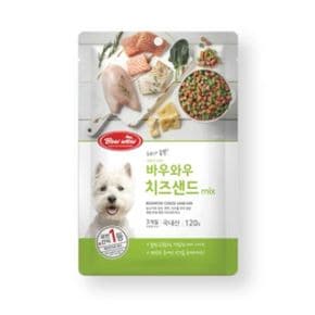 바우와우 치즈 샌드 믹스 120g X ( 2매입 )